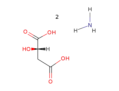 Molecular Structure of 6283-27-8 (diammonium malate)