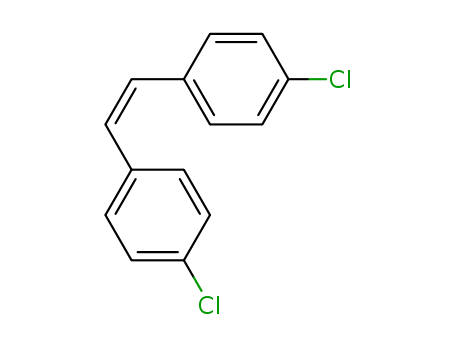 Benzene, 1,1'-(1Z)-1,2-ethenediylbis[4-chloro-