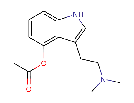 Molecular Structure of 92292-84-7 (4-Acetoxy-N,N-dimethyltryptamine)