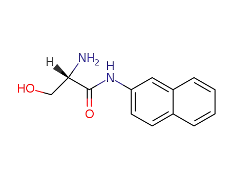 Molecular Structure of 888-74-4 (L-SERINE BETA-NAPHTHYLAMIDE)