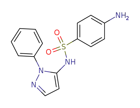 Molecular Structure of 526-08-9 (SULFAPHENAZOLE)