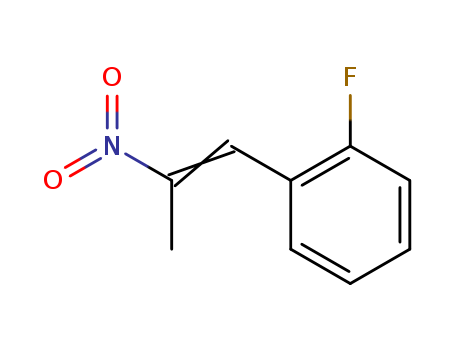 829-40-3,1-(2-FLUOROPHENYL)-2-NITROPROPENE,2'-FLUORO-BETA-METHYL-BETA-NITROSTYRENE;1-(2-FLUOROPHENYL)-2-NITROPROPENE;Benzene,1-fluoro-2-(2-nitro-1-propen-1-yl)-;1-Fluoro-2-(2-nitropropenyl)benzene;Benzene, 1-fluoro-2-(2-nitro-1-yl) -