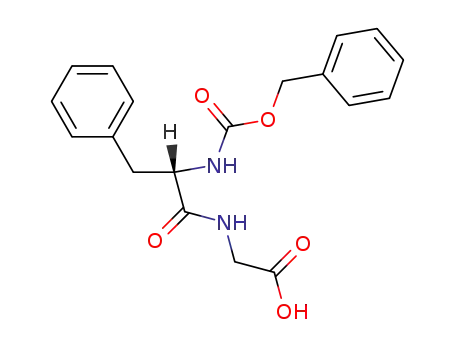 Molecular Structure of 13122-99-1 (Z-PHE-GLY-OH)