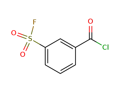 Molecular Structure of 454-93-3 (3-(fluorosulphonyl)benzoyl chloride)