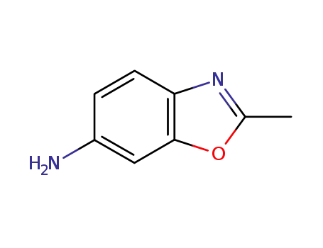 Molecular Structure of 5676-60-8 (6-Amino-2-methylbenzoxazole)