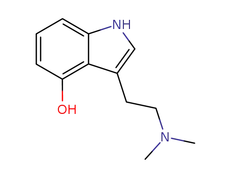 Molecular Structure of 520-53-6 (PSILOCIN)