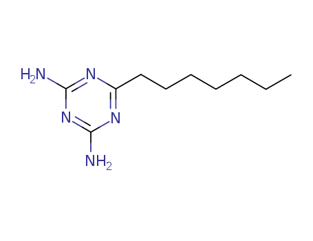 6-heptyl-1,3,5-triazine-2,4-diamine(6025-08-7)