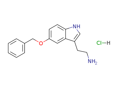 5-(phenylmethoxy)-1H-indole-3-ethylamine monohydrochloride
