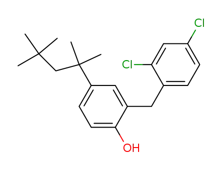 Molecular Structure of 37693-01-9 (CLOFOCTOL)