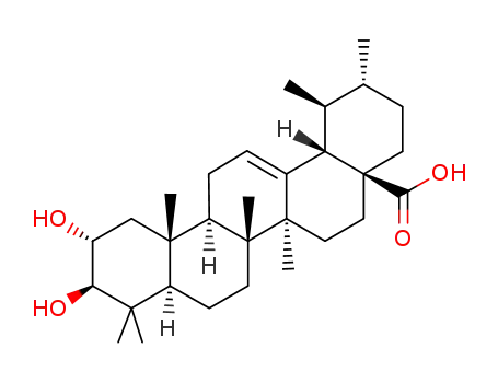 Molecular Structure of 4547-24-4 (Corosolic acid)