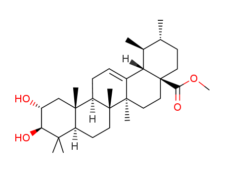 Urs-12-en-28-oic acid,2,3-dihydroxy-, methyl ester, (2a,3b)-