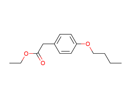 4547-58-4,ethyl (4-butoxyphenyl)acetate,<4-n-Butyloxy-phenyl>-essigsaeure-aethylester;EINECS 224-905-7;4-Butoxy-phenylessigsaeure-aethylester;