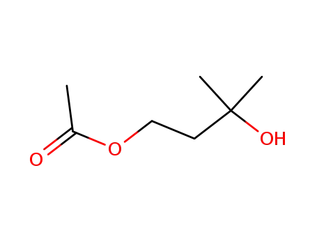Molecular Structure of 5205-01-6 (3-hydroxy-3-methylbutyl acetate)