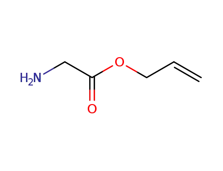 Molecular Structure of 59765-55-8 (allyl glycinate)