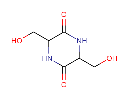 2,5-Piperazinedione,3,6-bis(hydroxymethyl)- cas  5625-41-2