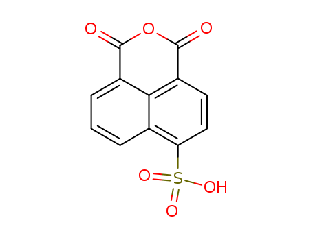 52083-12-2,1,3-dioxo-1H,3H-naphtho[1,8-cd]pyran-6-sulphonic acid,4-Sulfo-1,8-naphthalenedicarboxylicanhydride; 4-Sulfo-1,8-naphthalic anhydride; 4-Sulfonaphthalic anhydride