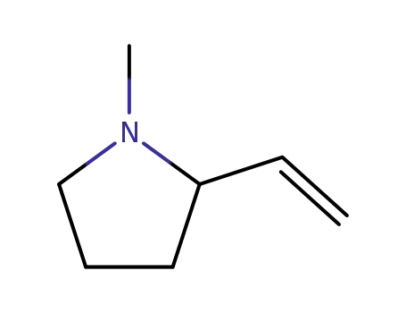 Molecular Structure of 85151-07-1 (N-methyl-2-vinylpyrrolidine)