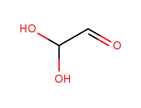 Molecular Structure of 631-59-4 (Acetaldehyde,dihydroxy- (8CI,9CI))