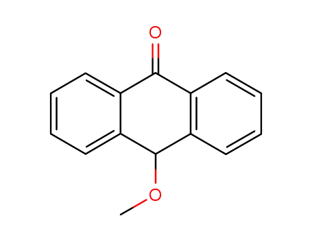 Molecular Structure of 14629-83-5 (9(10H)-Anthracenone, 10-methoxy-)