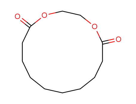 Molecular Structure of 5578-82-5 (1,4-Dioxacyclotetradecane-5,14-dione)