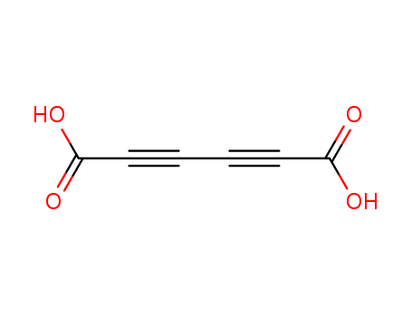 Molecular Structure of 1072-17-9 (2,4-Hexadiynedioic acid)