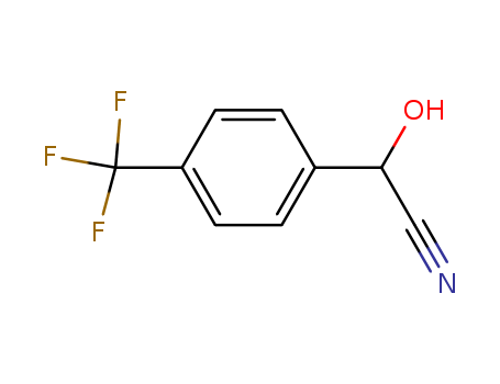 Benzeneacetonitrile, a-hydroxy-4-(trifluoromethyl)-