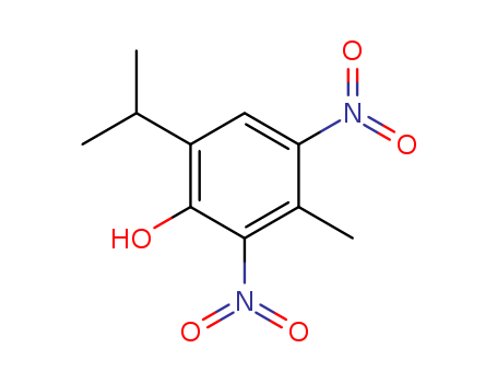 Phenol,3-methyl-6-(1-methylethyl)-2,4-dinitro-