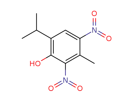 Phenol, 3-methyl-6-(1-methylethyl)-2,4-dinitro-