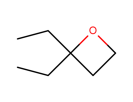 Molecular Structure of 4737-49-9 (2,2-Diethyloxetane)