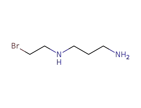 Molecular Structure of 55159-49-4 (2-(3-aminopropylamino)ethyl bromide)