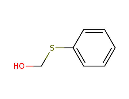 Molecular Structure of 26905-22-6 (Methanol, (phenylthio)-)