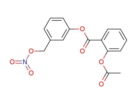 Benzoic acid,2-(acetyloxy)-, 3-[(nitrooxy)methyl]phenyl ester