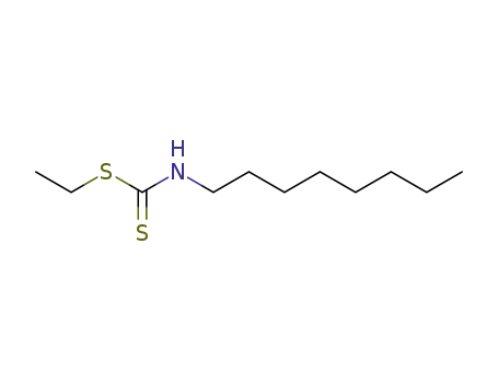 Molecular Structure of 83962-19-0 (Octyl-dithiocarbamic acid ethyl ester)