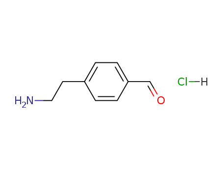 4-(2-Aminoethyl)benzaldehyde hydrochloride (1:1)