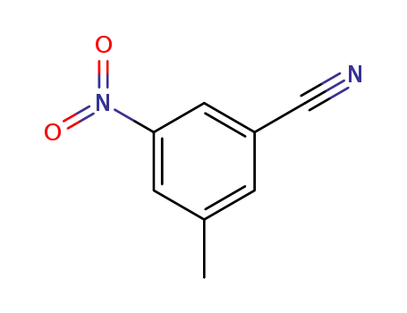 Molecular Structure of 124289-22-1 (3-Methyl-5-nitrobenzonitrile)