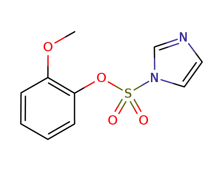 Molecular Structure of 1207429-55-7 (2-methoxyphenyl 1H-imidazole-1-sulfonate)