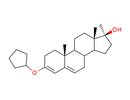 Molecular Structure of 67-81-2 (METHYLTESTOSTERONE)