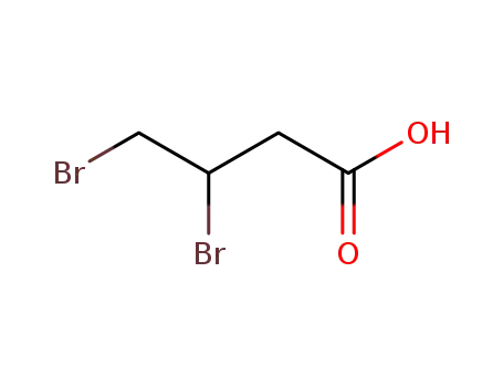 Molecular Structure of 16507-32-7 (3,4-Dibromobutyric acid)