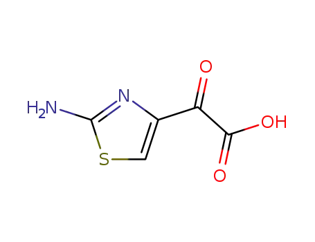 Molecular Structure of 73150-67-1 (2-(2-Aminothiazol-4-yl)glyoxylic acid)