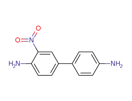 Molecular Structure of 61841-39-2 (3-Nitrobenzidine)