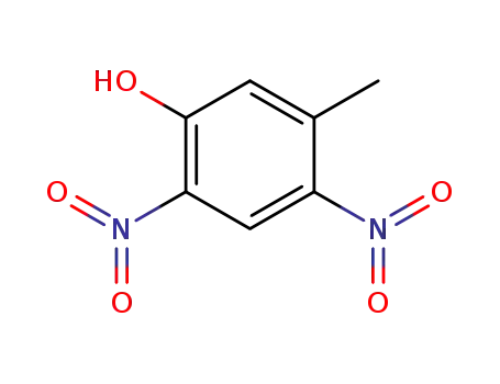 Molecular Structure of 616-73-9 (3-METHYL-4,6-DINITROPHENOL)