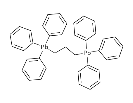 Molecular Structure of 134879-53-1 (1,3-propanediylbis{triphenylplumbane})