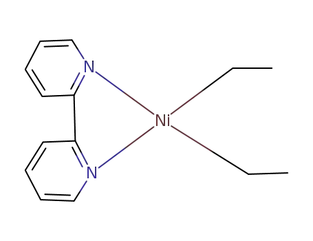 Molecular Structure of 15218-76-5 (diethyl(2,2'-bipyridyl)nickel(II))