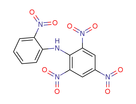 Molecular Structure of 38229-29-7 (2,4,6-trinitro-N-(2-nitrophenyl)aniline)
