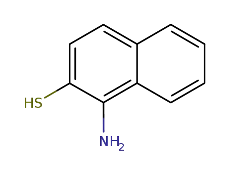 Molecular Structure of 63512-54-9 (1-Amino-2-naphthalenethiol)