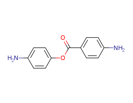 20610-77-9,4-Aminobenzoic acid 4-aminophenyl ester,Phenol, 4-amino-,4-aminobenzoate (ester) (9CI);Phenol, p-amino-, p-aminobenzoate (ester) (8CI);4-Aminophenyl-4-aminobenzoate;p-Aminophenyl p-aminobenzoate;4-Aminobenzoic acid 4-aminophenyl ester;