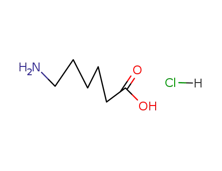 Molecular Structure of 4321-58-8 (ε-Aminocaproic Acid Hydrochloride)