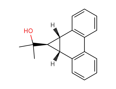 Molecular Structure of 434933-60-5 (exo-2-(1a,9b-dihydro-1H-cyclopropa[l]phenanthren-1-yl)propan-2-ol)
