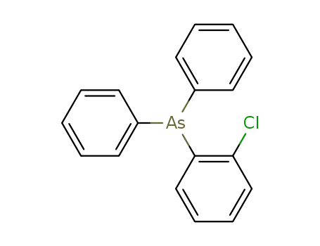 Molecular Structure of 88652-77-1 (Arsine, (2-chlorophenyl)diphenyl-)