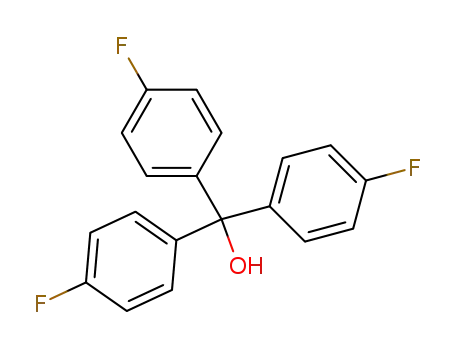 Molecular Structure of 379-57-7 (4,4',4''-TRIFLUOROTRITYL ALCOHOL)